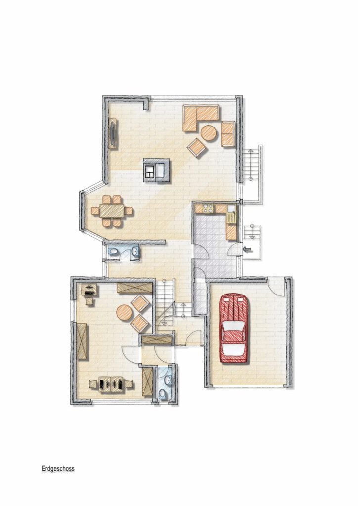Grundriss Erdgeschoss