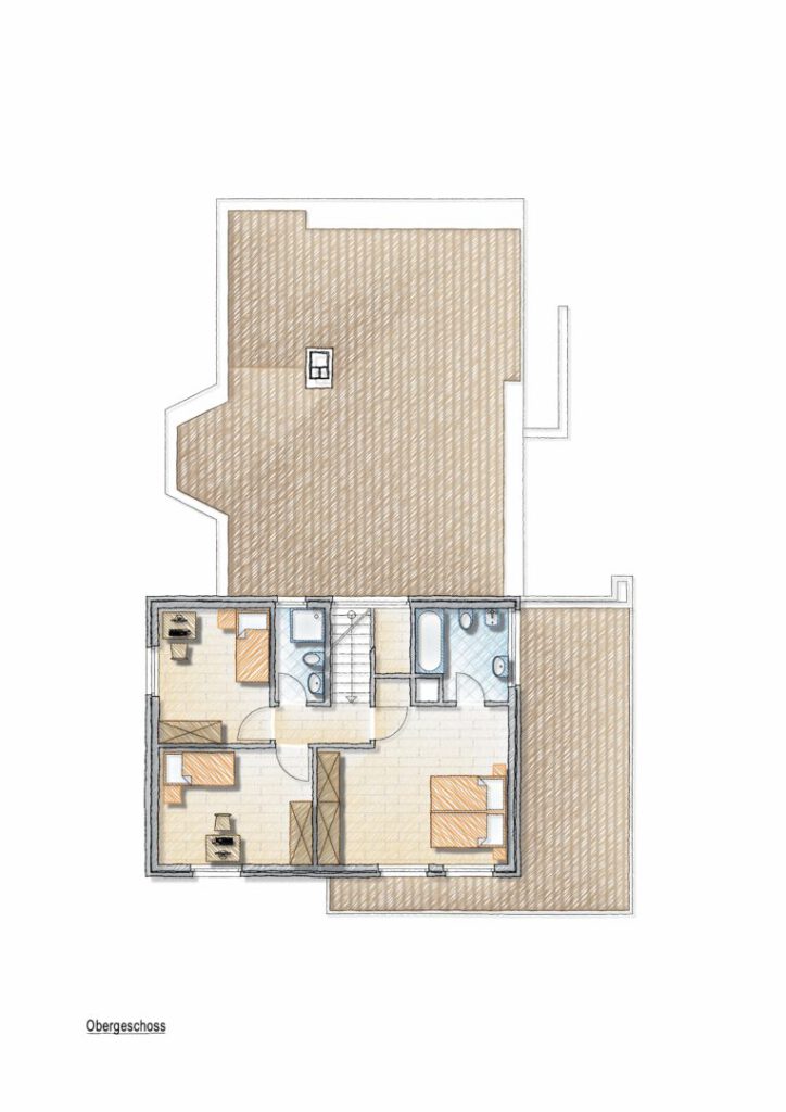 Grundriss Obergeschoss