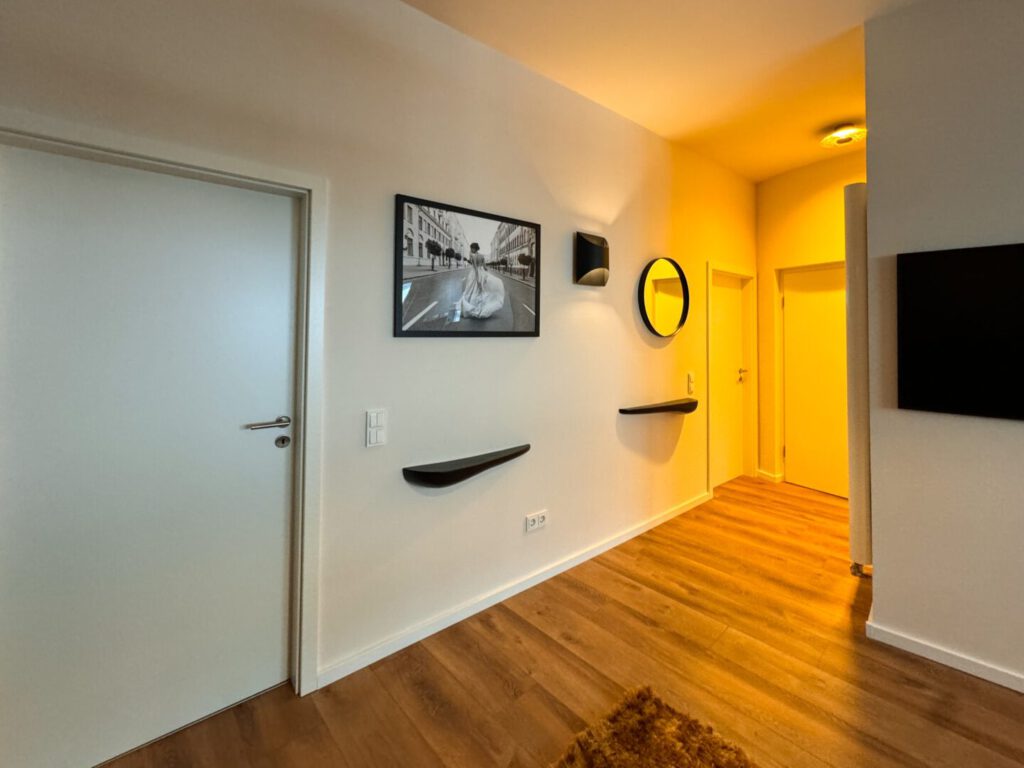 Serviced Apartment 3. und 4. OG, Badezimmer
